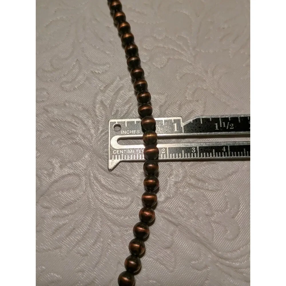 Copper Bead Necklace